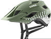 uvex Access Fahrradhelm (Größe: 52-57 cm, 11 moss green/white matt) 41098705711611