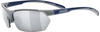 uvex Sportstyle 114 Sportbrille (Farbe: 5416 rhino/deep space mat, litemirror