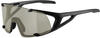 Alpina Hawkeye Q-Lite Sportbrille (Farbe: 031 black matt, Scheibe: silver mirror