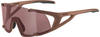 Alpina Hawkeye Q-Lite Sportbrille (Farbe: 051 brick matt, Scheibe: black/red mirror