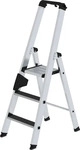 G&uuml;nzburger Stufenstehleiter 3 Stufen Alu.Gesamt-H.1370mm - 1 ST