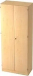 Schrank H2004xB800xT420mm, Ahorn 2 T&uuml;ren Knaufgriff abschl.