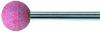 Schleifstift STEEL EDGE D20xH20mm - 10 ST, 6mm Edelkorund AR 60 KU PFERD, Grundpreis: