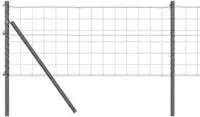 vidaXL Ground Fix Geschwei&szlig;ter Drahtzaun 25 x 0,6 m (B x H)