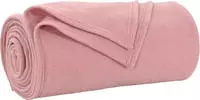 vidaXL &Uuml;berwurfdecke Rosa 270 x 240 cm Fleece
