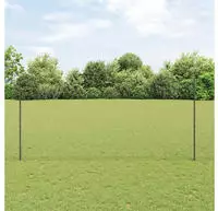 vidaXL Geschwei&szlig;ter Drahtzaun 50 x 1,4 m (B x H)