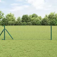 vidaXL Ground Fix Geschwei&szlig;ter Drahtzaun 25 x 0,8 m (B x H)