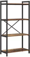 vidaXL B&uuml;cherregal Altholz 60 x 30 x 120 cm Holzwerkstoff