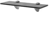vidaXL Schweberegale 2 Stk. Glas 30x20 cm 8 mm