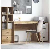 vidaXL Schreibtisch Artisan-Eiche 100 x 40 x 76 cm
