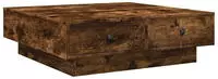 vidaXL Couchtisch R&auml;uchereiche 90x90x28 cm Holzwerkstoff