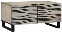 vidaXL Couchtisch Wei&szlig; 80 x 50 x 40 cm Holzwerkstoff