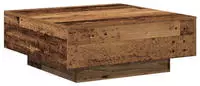 vidaXL Couchtisch Altholz 80 x 80 x 31 cm