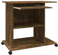 vidaXL Schreibtisch R&auml;uchereiche 80x50x75 cm Holzwerkstoff