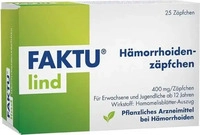 PZN-DE 18248019, DR. KADE Pharmazeutische Fabrik Faktu Lind H&auml;morrhoidenz&auml;pfchen 25