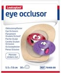 Leukoplast eye occlusor 5,5 cmx7,6 cm