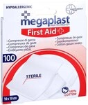 Gazekompressen 10x10 cm steril