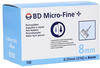 Bd Micro-fine+ 8 Nadeln 0,25x8 mm