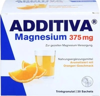 PZN-DE 10946698, Dr.B.Scheffler Nachf. Additiva Magnesium 375 mg Granulat Orange (20