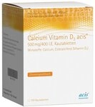 Calcium Vitamin D3 acis 500mg/400 internationale Einheiten