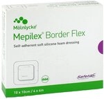 Mepilex Border Flex Schaumverb.haftend 10x10 cm