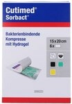 Cutimed Sorbact Gel Kompressen 15x20 cm