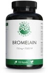 Green Naturals Bromelain 750 mg vegan