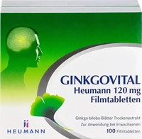 PZN-DE 11527489, HEUMANN PHARMA & . Generica GINKGOVITAL Heumann 120 mg Filmtabletten