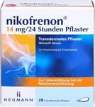 PZN-DE 15993254, HEUMANN PHARMA & . Generica Nikofrenon 14mg 24std Pflaster 28 stk PZN-DE 15993254, HEUMANN PHARMA & . Generica Nikofrenon 14mg 24std Pflaster 28 stk