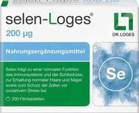 PZN-DE 17202021, Dr. Loges + Selen-Loges 200 &micro;g Filmtabletten (200 stk)