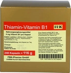 PZN-DE 00574095, FBK-Pharma Thiamin Kapseln Vitamin B1 240 stk