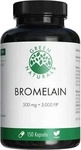 PZN-DE 18497627, Heilpflanzenwohl GREEN NATURALS Bromelain 500 mg vegan 150 stk