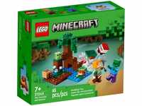 LEGO Minecraft 21240, 21240 LEGO MINECRAFT Das Sumpfabenteuer