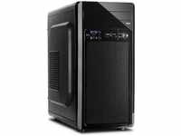 Inter-Tech 88881267, Inter-Tech MC-02 Micro Tower PC-Gehäuse Schwarz