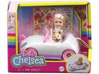 Mattel GXT41, Mattel GXT41 Barbie Chelsea Puppe Spiel-Set inkl. Auto,