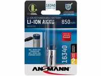 Ansmann 1300-0015, Ansmann 16340, Micro-USB Spezial-Akku 16340 Li-Ion 3.6V 850 mAh