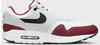 Nike FD9082-106, Nike Herren Sneaker AIR MAX 1 41EU rot/schwarz/weiß