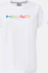Head 814445, Head Damen T-Shirt RAINBOW XS wei&szlig;