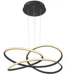 H&auml;ngeleuchte PANDA (DH 60x120 cm) - schwarz - DH 60x120 cm