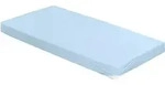 Spannbettlaken MERKUR Biber (BL 100x200 cm) - blau - BL 100x200 cm