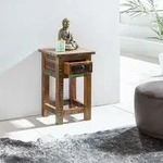 Beistelltisch (LBH 30x30x50 cm) - braun - LBH 30x30x50 cm