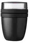 Lunchpot ELLIPSE (BHT 10,70x15,10x10,70 cm) - schwarz - BHT 10,70x15,10x10,70 cm