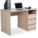 Schreibtisch BENJAMIN (BHT 110x75x65 cm) - braun - BHT 110x75x65 cm