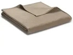 Wohndecke UNO COTTON (BL 220x240 cm) - braun - BL 220x240 cm