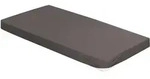 Spannbettlaken MERKUR Biber (BL 100x200 cm) - grau - BL 100x200 cm