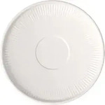 Kaffeeuntertasse AFINA (DH 14,20x2,30 cm) - wei&szlig; - DH 14,20x2,30 cm