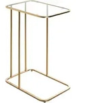 Beistelltisch (BHT 45x65x30 cm) - gold - BHT 45x65x30 cm