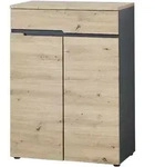 Schuhschrank MAGALI (BHT 80x107x38 cm) - braun - BHT 80x107x38 cm