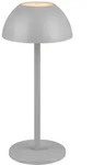 Tischleuchte RICARDO LED AKKU (DH 13,50x30 cm) - grau - DH 13,50x30 cm