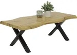 Couchtisch GERD (LBH 110x60x42 cm) - braun - LBH 110x60x42 cm
